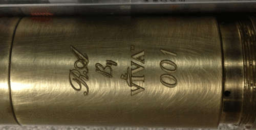 Deep Engraving Brass Viva