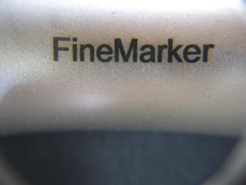 Marking on aluminum using flatbed