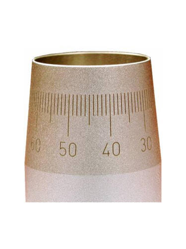 Steel Marked 360 degrees around a cylinder