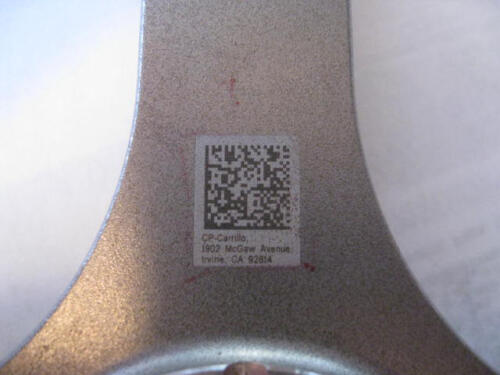 Steel Car Rods Marked with a 2D Bar Code using a Fiber 